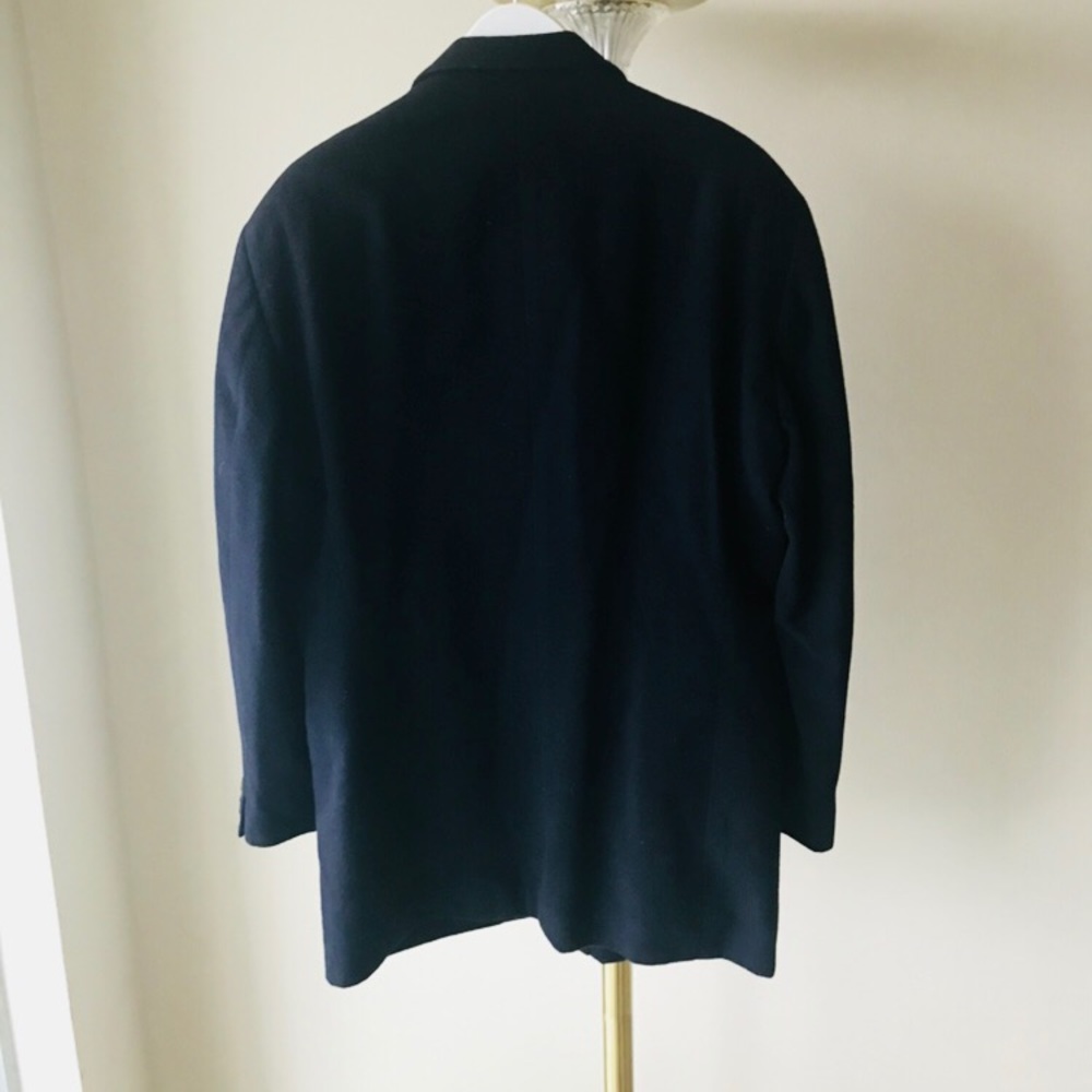 Giorgio Armani Navy Blue Suit Size 44 - Picture 7 of 8